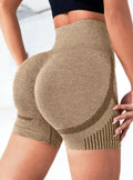 Shorts Feminino de Yoga — Conforto e Elasticidade — Cintura Alta e Secagem Rápida