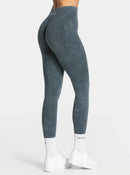 Legging Fitness Feminina — Modela a Silhueta — Cintura Alta e Efeito Scrunch Butt