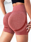 Shorts Feminino de Yoga — Conforto e Elasticidade — Cintura Alta e Secagem Rápida